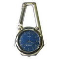 Dark Blue Carabiner Key Loop Key Chain Quartz Watch